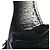 Borsa Louis Vuitton Monogram Satin Sequin Spotlight GM Nero Blu navy Monogramma - vista 16