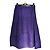 Issey Miyake Falda Plisada Midi Púrpura