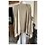 Munthe Plus Simonsen Camiseta PLÜ beige de manga larga de algodón - vista 7