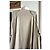 Munthe Plus Simonsen Camiseta PLÜ beige de manga larga de algodón - vista 8