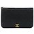 Chanel Vintage Full Flap Quilted Lambskin Small Negro