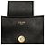 Céline Celine Triomphe Schultertasche mit Kette Schwarz - Ansicht 5