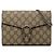 Borsa a tracolla portafoglio con catena Gucci GG Supreme Dionysus Beige