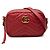 Borsa a tracolla matelassé Gucci GG Marmont Rosso