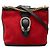 Borsa a tracolla con catena Gucci Dionysus Nero Rosso