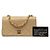 Borsa a tracolla con catena Chanel Coco Mark Matelassé Beige - vista 7