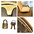 Borsa Louis Vuitton Monogram Ellipse MM Marrone Monogramma - vista 7