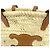Céline Borsa Tote Celine Triomphe Medium Classic Panier Beige - vista 9