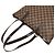 Borsa a tracolla Louis Vuitton Damier Cabas Mezzo Marrone Damier ebene - vista 9