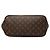 Borsa a tracolla Louis Vuitton Monogram Neverfull MM Marrone Monogramma - vista 3