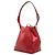 Noe Borsa a tracolla Louis Vuitton Epi Petit Noé Rosso - vista 2