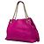 Borsa a tracolla con catena Gucci Interlocking G Soho Fringe Rosa - vista 2