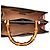 Gucci Bamboo Sherry Line Nymphaea Handbag Black Red - view 5