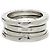Bulgari Bvlgari B-Zero1 3-Band Ring in 18K Weißgold Golden - Ansicht 2