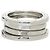 Bulgari Bvlgari B-Zero1 3-Band Ring in 18K Weißgold Golden - Ansicht 5