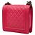 Borsa a tracolla Chanel Boy Coco Mark Chain Rosa - vista 2