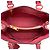 Borsa Prada Logo in pelle Vitello Daino rosa - vista 4