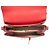 Borsa a mano Gucci Interlocking G in pelle rossa Rosso - vista 5