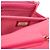 Borsa a tracolla portafoglio Chanel Matelassé Coco Mark Chain Rosa - vista 6