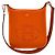 Borsa a tracolla Hermès Evelyne in pelle arancione