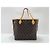 Louis Vuitton Neverfull Monogram MM Braun - Ansicht 2