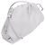 Bottega Veneta The Pouch Coin Purse Leather Bianco - vista 3