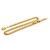 Cambon Chanel Gürtel mit goldplattierter Kette Golden