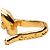 Cambon Chanel Gürtel mit goldplattierter Kette Golden - Ansicht 4