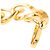 Cambon Chanel Gürtel mit goldplattierter Kette Golden - Ansicht 5