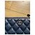 Chanel Gesteppte Clutch aus Marineblauem Leder - Ansicht 2