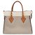 Louis Vuitton On My Side MM Handtasche Beige - Ansicht 2
