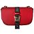 Borsa a tracolla in pelle rossa Love Moschino Rosso