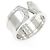 Cartier C2 Large Band Ring in Weißgold