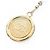 Cintura a catena Chanel Beige e Oro D'oro - vista 2