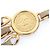 Cintura a catena Chanel Beige e Oro D'oro - vista 4