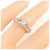 Chanel Camélia Ring in Weißgold Golden - Ansicht 5