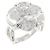 Anello Chanel Camélia in oro bianco e diamante D'oro