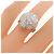 Anello Chanel Camélia in oro bianco e diamante D'oro - vista 5