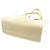 Borsa Chanel Deauville Line 67001 Beige Crudo Giallo - vista 3
