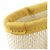 Borsa Chanel Deauville Line 67001 Beige Crudo Giallo - vista 5