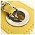 Borsa Chanel Deauville Line 67001 Beige Crudo Giallo - vista 6