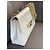 Timeless Chanel Classic Flap Maxi Jumbo in pelle bianca Bianco - vista 2