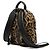 Zaino Louis Vuitton Leopard Palm Springs PM Marrone Nero - vista 2