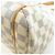 Borsa Louis Vuitton Damier Azur Totally MM Bianco Blu - vista 2