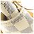 Borsa Louis Vuitton Damier Azur Totally MM Bianco Blu - vista 4