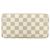 Louis Vuitton Damier Azur Zippy Wallet Weiß Blau