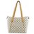 Borsa Louis Vuitton Damier Azur Totally PM Bianco Blu