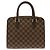 Borsa Louis Vuitton Damier Triana Marrone