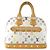 Louis Vuitton Multicolor Alma PM Handtasche Weiß Mehrfarben