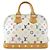 Louis Vuitton Multicolor Alma PM Handtasche Weiß Mehrfarben - Ansicht 2
